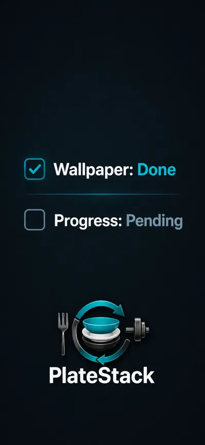 Checklist — PlateStack wallpaper